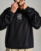 Black 'Sportif' Longsleeve Shirt