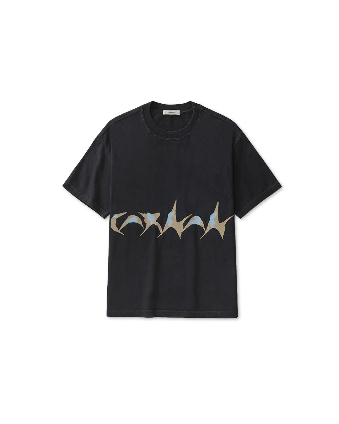 Black 'Star' Boxy Tee