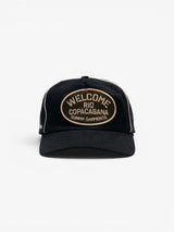 Black 'Stencil' Cap