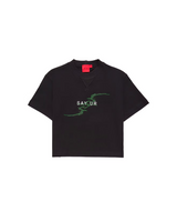 Black 'Strass' Tee