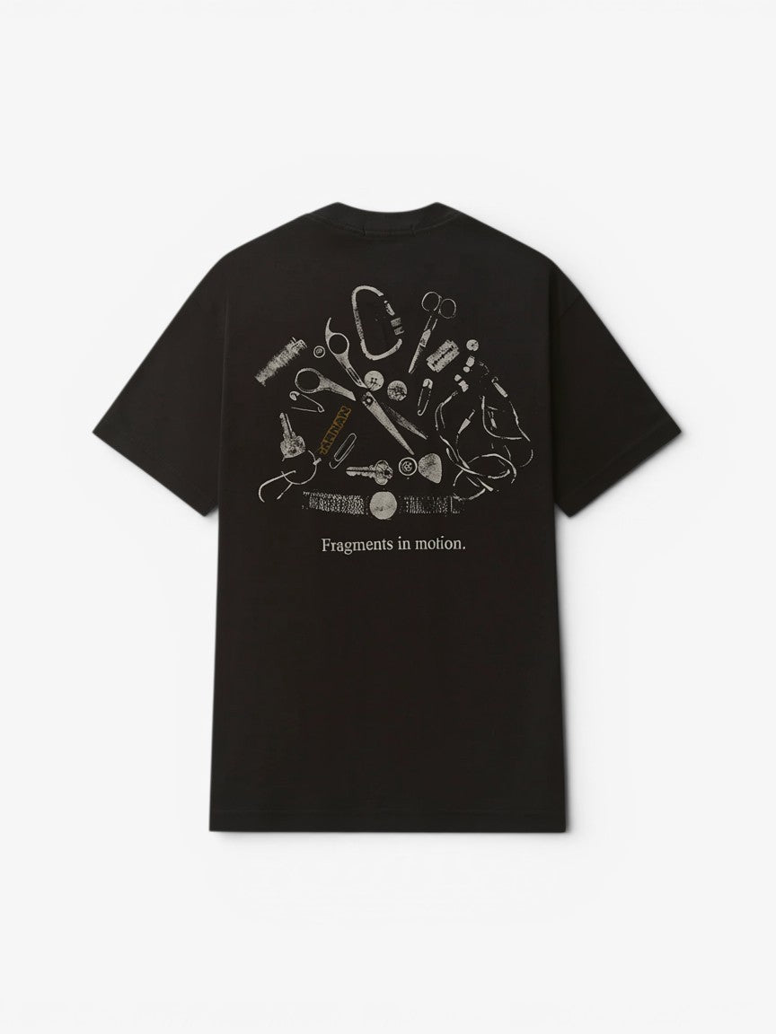 Black 'Tools' Heavy Tee