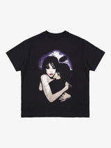 Black 'True Love' Regular Tee