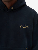 Black 'Tulipa' Boxy Hoodie