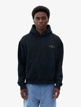 Black 'Tulipa' Boxy Hoodie