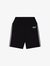 Black 'SR Runner' Biker Shorts