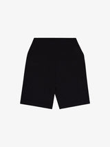 Black 'SR Runner' Biker Shorts