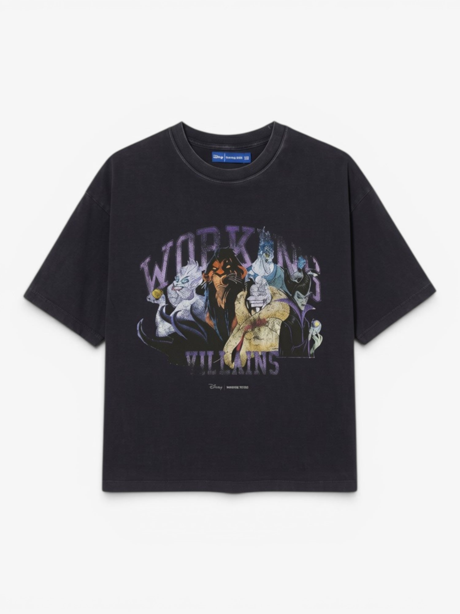 Black 'Working Villains' Classic Tee X DISNEY
