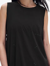 Black 'Zero' Tank Top X PAF