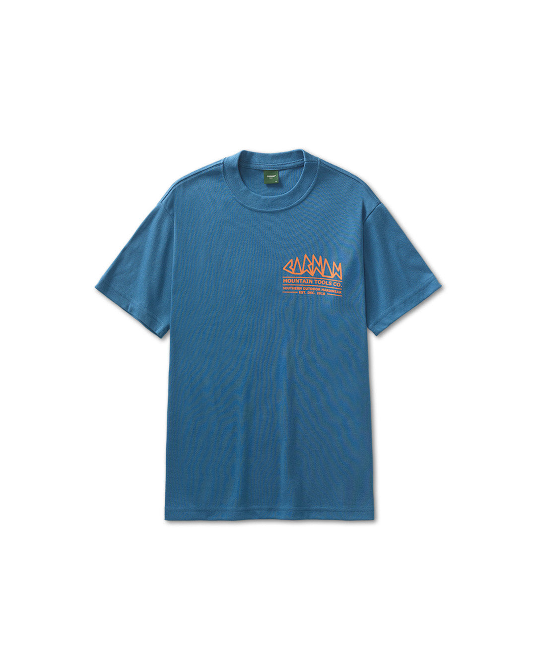 Blue 'Carabiner' Heavy Tee