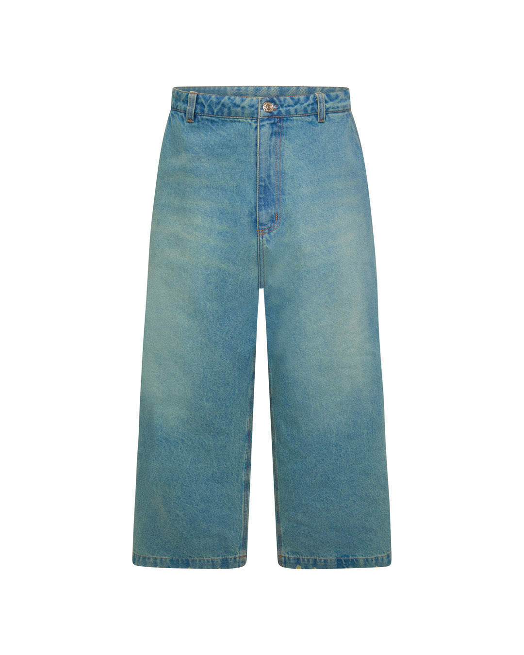 Blue Washed 'Rabiola' Baggy Jeans