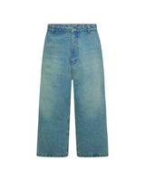 Blue Washed 'Rabiola' Baggy Jeans