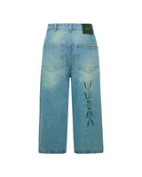 Blue Washed 'Rabiola' Baggy Jeans