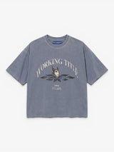 Blue 'Maleficent' Boxy Tee X DISNEY