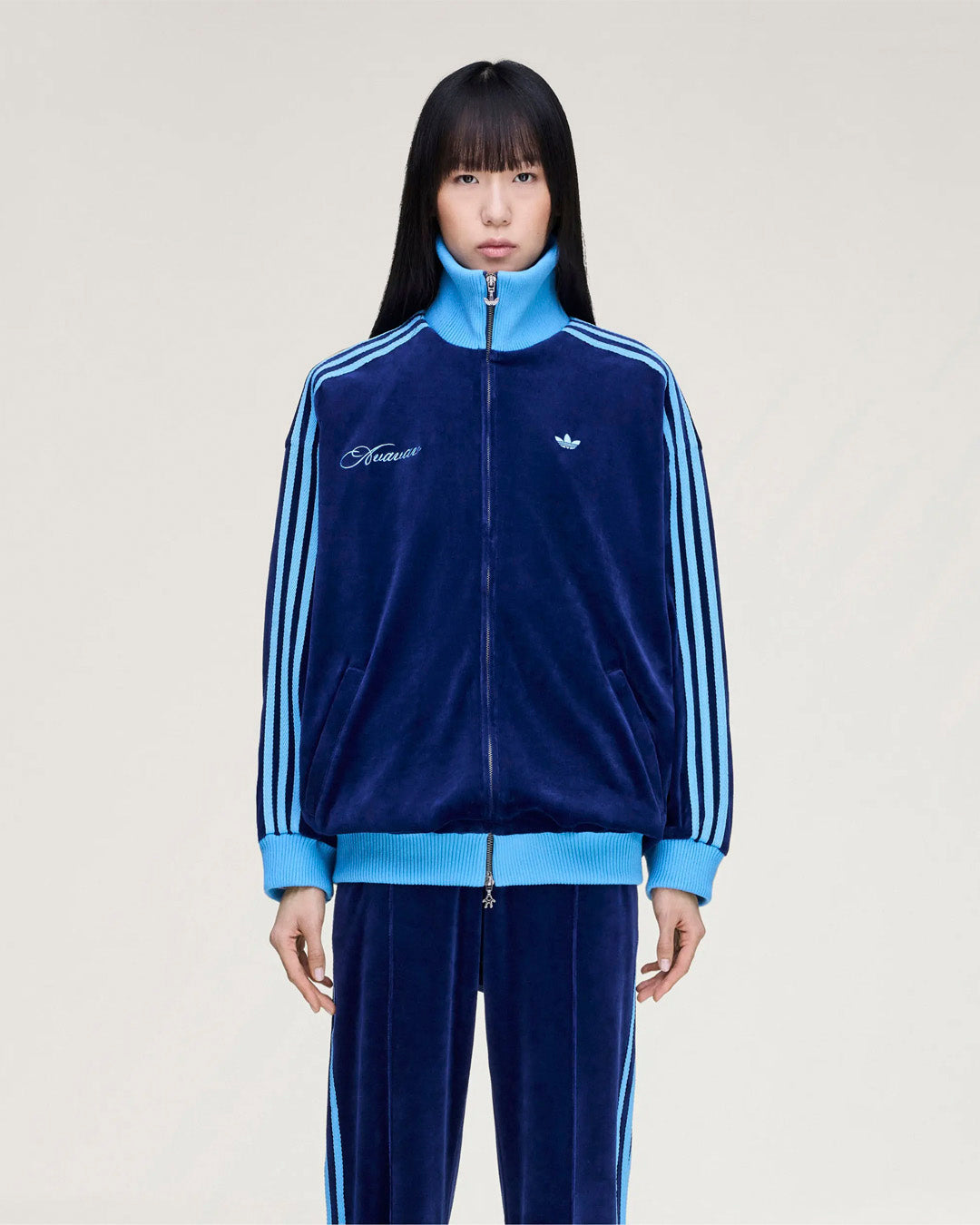 Blue 'Velour' Jacket x AVAVAV