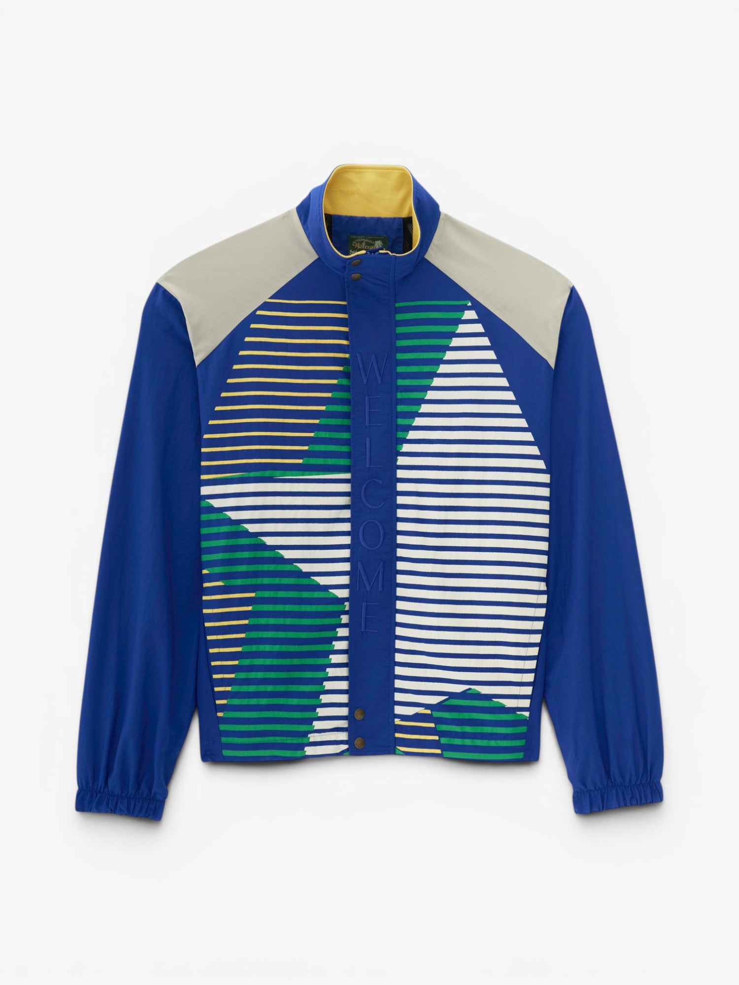 Blue 'Victory' Windbreaker Jacket