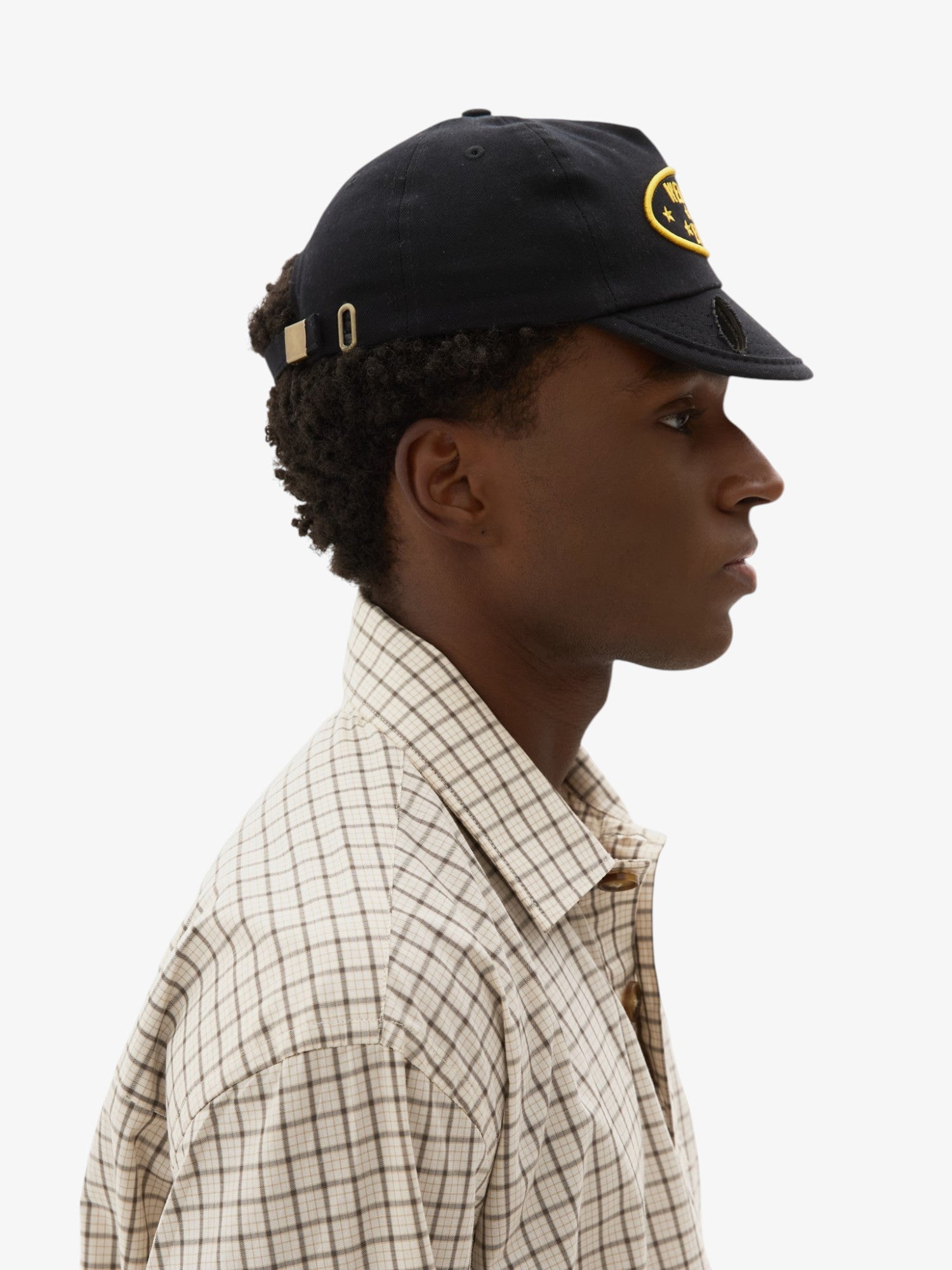 Black 'Hunter' Cap X WELCOME