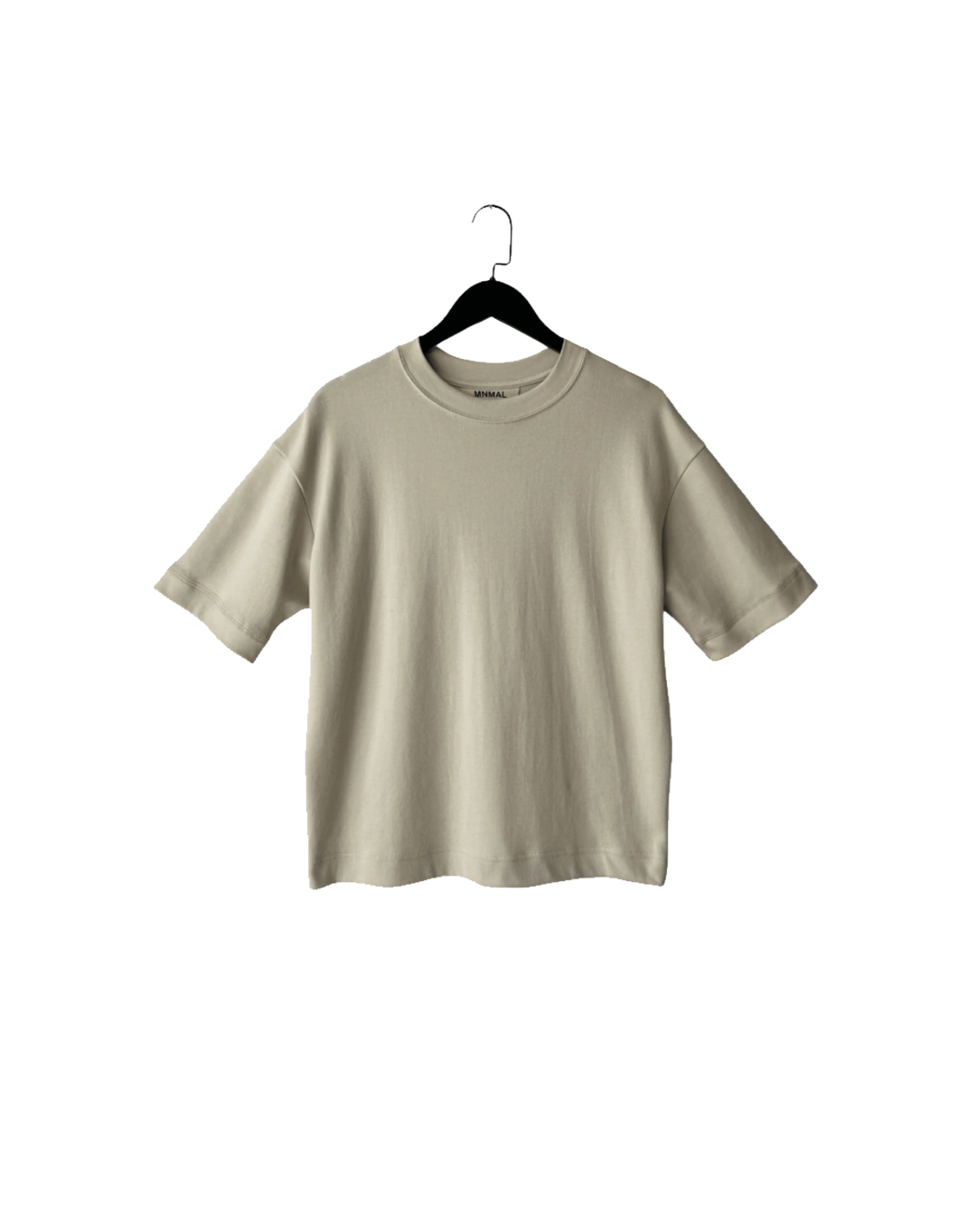 Beige Boxy Tee