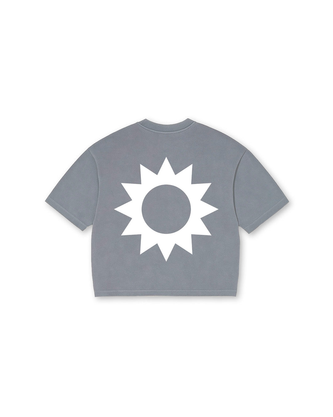 Grey 'Burn Gently' Boxy Over Tee