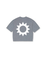Grey 'Burn Gently' Boxy Over Tee