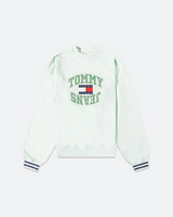 Boxy Arched Logo Crew Sweatshirt