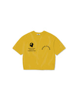 Yellow 'Methods Of Healing' Boxy Tee