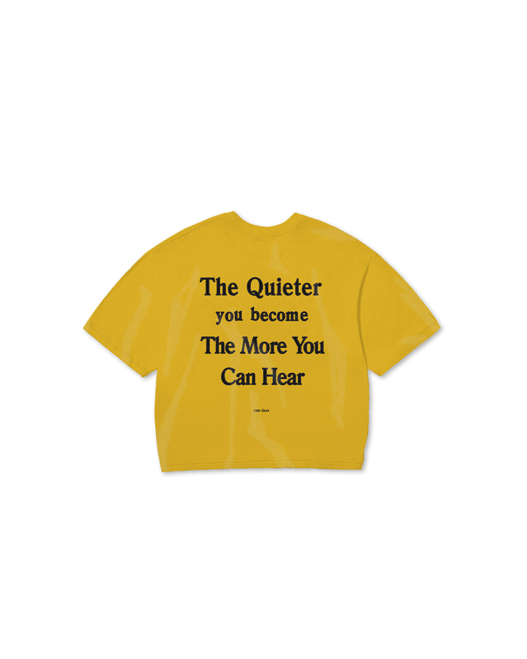 Yellow 'Methods Of Healing' Boxy Tee
