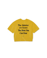Yellow 'Methods Of Healing' Boxy Tee