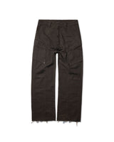 Brown Washed Cargo Pants