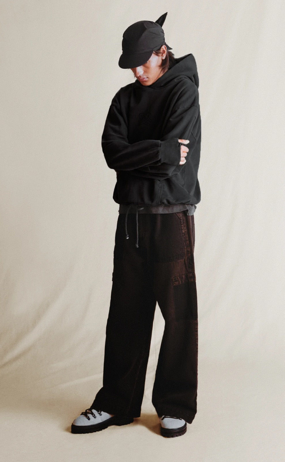 Brown Anton Chlorine Cargo Pants