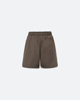 Brown Bicolor Shorts