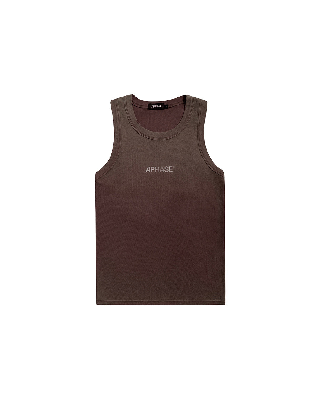 Brown Faded 'Classic' Tank Top