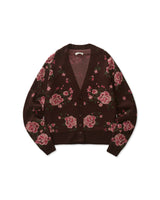 Brown Floral Cardigan