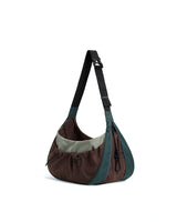 Brown/Green 'Fiodor' Classic Bag