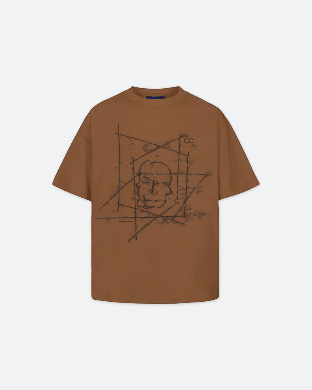 Brown Inside The Frame Tee