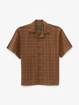 Brown Plaid Shirt