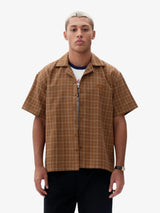 Brown Plaid Shirt