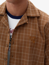 Brown Plaid Shirt