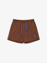 Brown Shorts X FILA