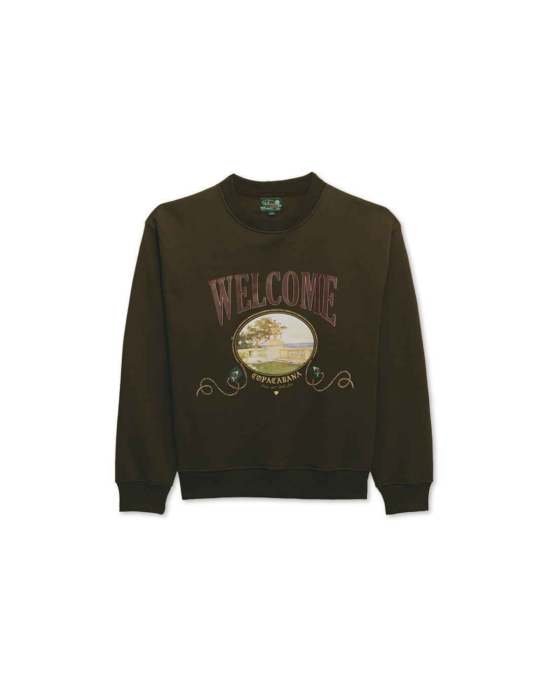 Brown 'Souvenir' Crewneck