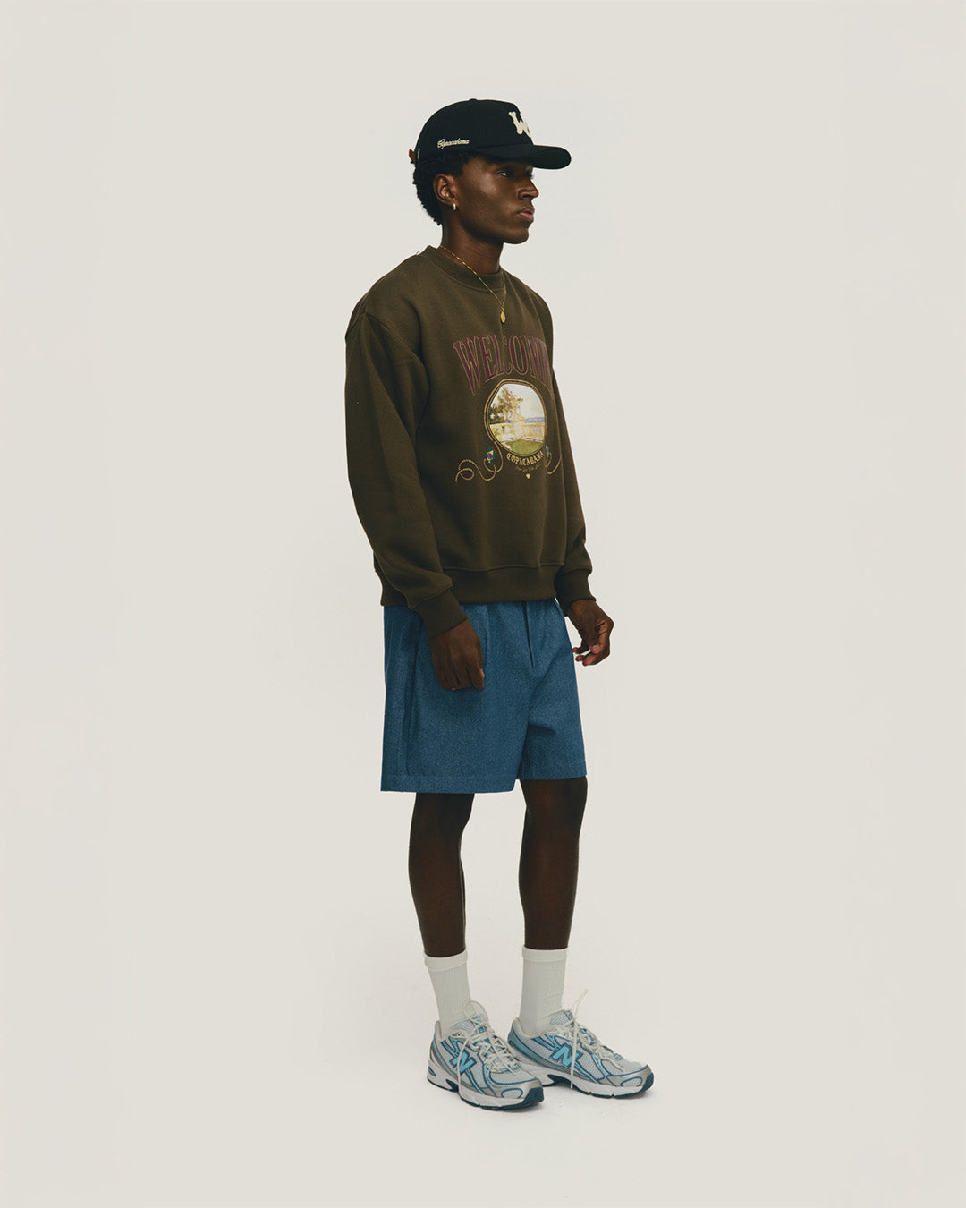 Brown 'Souvenir' Crewneck