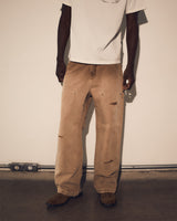 Brown Washed 'New Carpenter' Pants