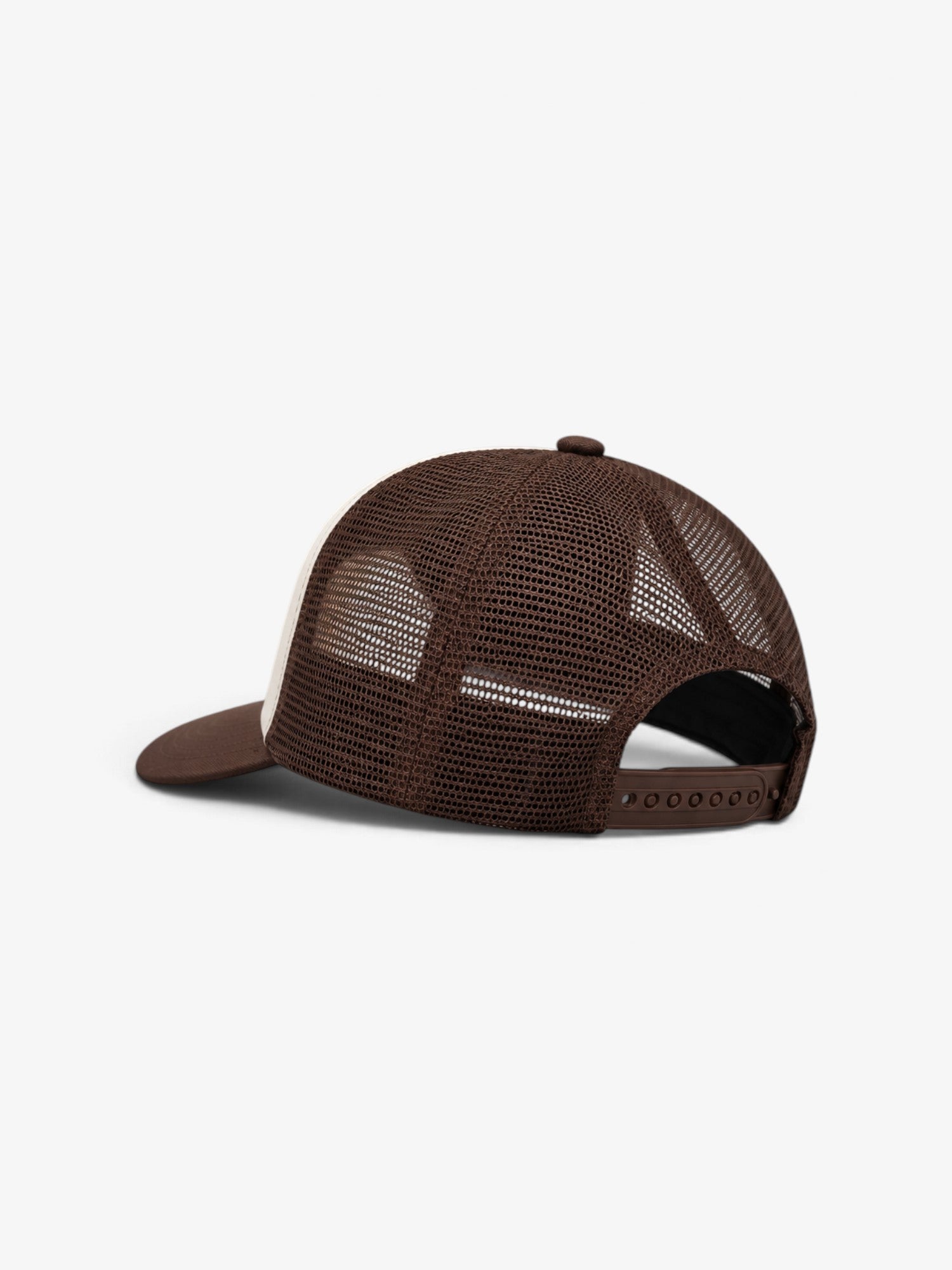 Brown/White 'Retro' Trucker Cap