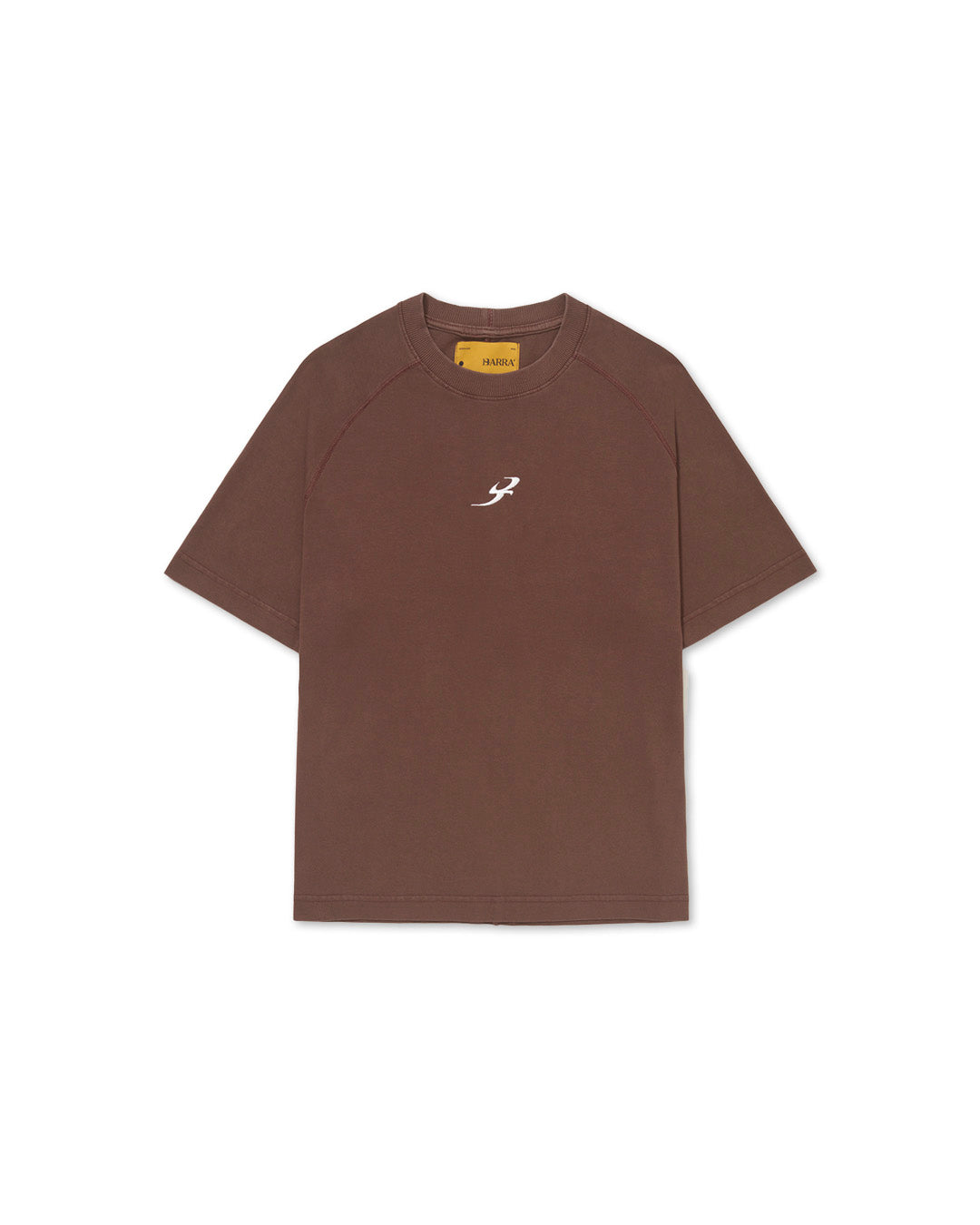 Brown 'B Garça' Raglan Tee