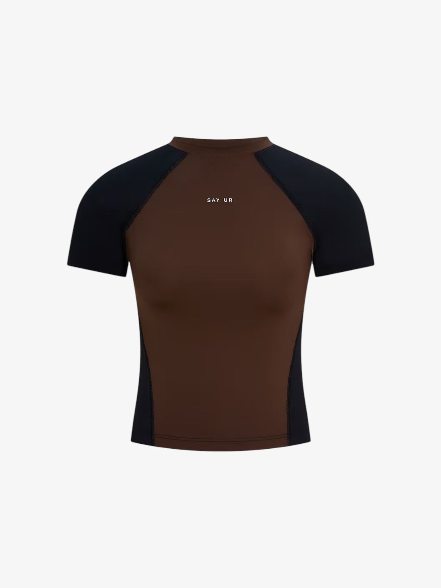 Brown & Black Soft Stretch UV Baby Tee