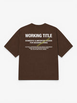 Brown 'Contemporary' Boxy Tee