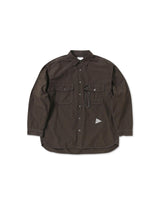 Brown 'Cordura Typewriter LS' Shirt