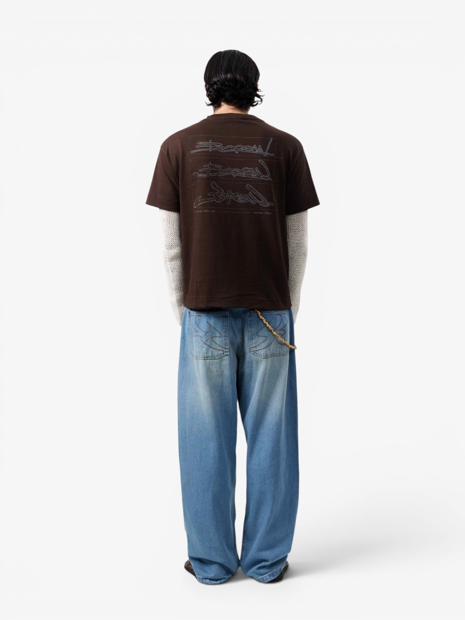 Brown 'Croqui' Tee