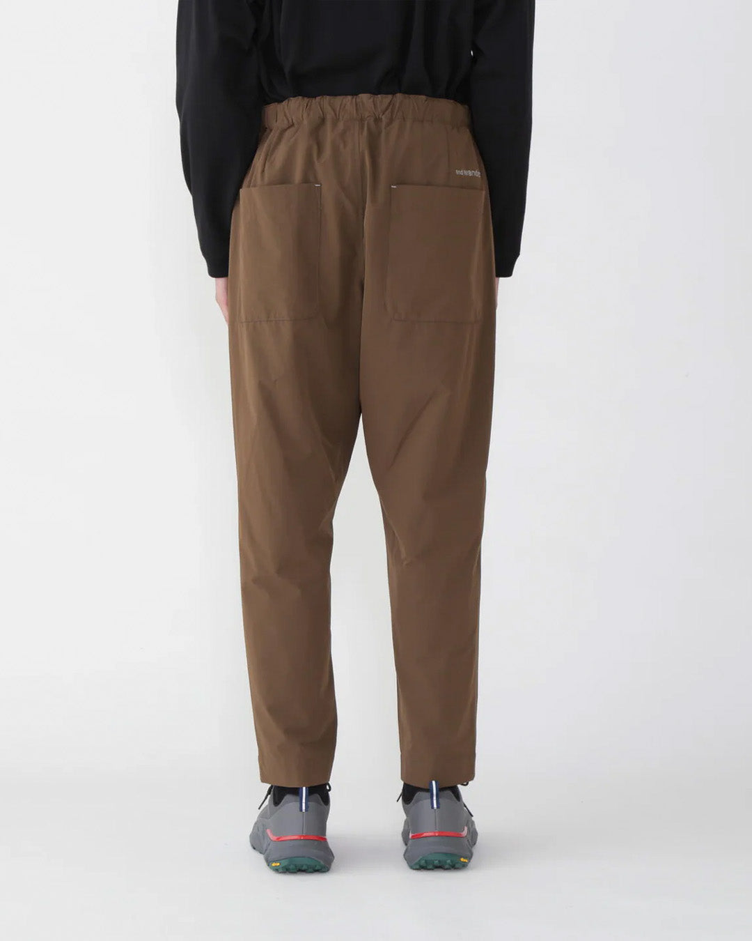 Brown 'Light W Cloth' Pants