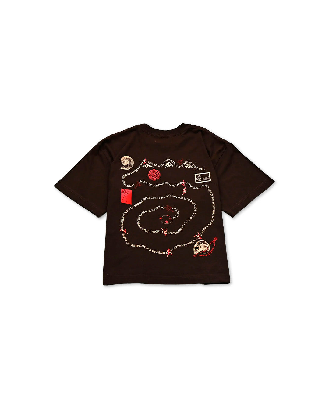 Brown "Pathfinder" Tee