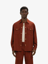 Brown 'Surchemise à Poches' Shirt